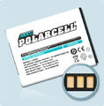 PolarCell Akku für Samsung Galaxy Y GT-S5360 Pocket GT-S5300 Batterie Accu Acku