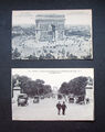 PARIS 1922 PAAR SELTENES ORIGINAL FRANZÖSISCHES ANTIKES ECHTES FOTO UNBENUTZTE POSTKARTEN