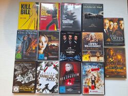DVD Set Paket Konvolut Action Thriller Kill Bill Jackass House Of Wax
