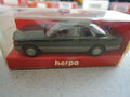 Herpa 2087 Mercedes Benz 560 SEC schwarz/grau in  OVP aus (32_45)