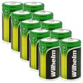 10x Akku Baby C Wilhelm Universal 4500 mAh Akku Zelle 1,2 V HR14 MN1400 NIMH