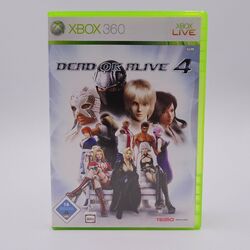 Dead or Alive 4 Microsoft Xbox 360 PAL Spiel Game Interaktive Kampfarenen