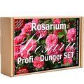 Rosarium Dünger-Set für Rosen, 3 Profi Rosendünger zum fachgerechten düngen