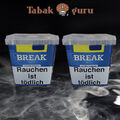 2x Break Blue / Blau Volumentabak Giga Box á 215g