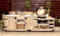 Outdoorküche YAKINIKU® LARGE Kamado 19" Außenküche Grillküche Gartenküche Küche