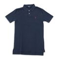 Polo Ralph Lauren Polohemd Gr. L Jugendliche Oberteil Shirt Kurzarm Blau Regular
