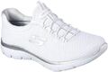 Skechers Damen Summits Sneaker 12980/WSL WHITE/SILVER Gr. 41 Memory Foam