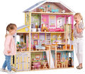 KidKraft Puppenhaus Majestic Mansion aus Holz mit Möbeln und Zubehör B-WARE Unbe