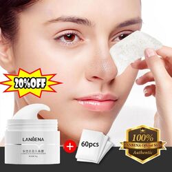 LANBENA Blackhead Remover Cream Facial Nose Mask Plant Pore Strips  Acne Lady