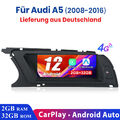 8.8" IPS Android 12.0 Autoradio GPS für Audi A4 A5 B8 S4 Navi CarPlay DAB 2+32GB