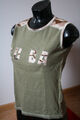 Boykott Woman - camouflage grün Top (Basic) Gr. M (Tank Top,Trägershirt)