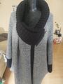 Boucle Strick Mantel Cardigan  Wolle  DR.XL