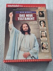 Weltbild Film, Die Bibel Das Neue Testament, 4 DVD's alx Box, 4 Filme neuwertig