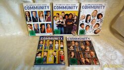 Community Staffel 1+2+3+4+5 (Season 1-5) DVD Serie - Deutsch