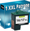TINTE PATRONEN für LEXMARK 16/17 X1180 X1185 X1190 X1250 X1270 X1290 X2230 X2250
