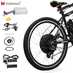 1500W 26” Elektro Ebike Conversion Kit Hinterrad 48V Elektrofahrrad Umbausatz