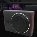 600 Watt Bass Box Aktiv Subwoofer Kompakt Lautsprecher Auto Untersitz Subwoofer