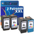 Set 2 Patronen für Canon PG 40/41 510/511 512/513 540/541 545/546 XL und Lexmark