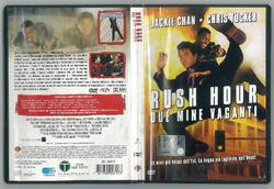 RUSH HOUR DUE MINE VAGANTI JACKIE CHAN CHRIS TUCKER Z8 N4717 DVD OTTIMO USATO