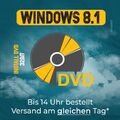 Windows 8.1 Home + Pro 32-bit DVD für Installation Boot-DVD