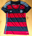 DFB Deutschland Trikot Jersey Damen Größe L Adidas Rot Schwarz