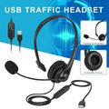 Kabelgebundenes USB Computer Headset Business Ohr Headset für Call Center