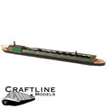 Craftline Models AHD70 - Kohle Narrow Boat Balsaholz Set Oo Anzeige / 4mm