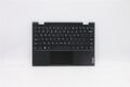 Lenovo Notebook 100e 2. Tastatur Handauflage Top Cover US schwarz 5CB1B02531