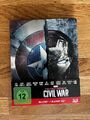 Captain America / The First Avenger: Civil War / 2D und 3D Blu Ray Steelbook