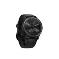 GARMIN Vivomove Sport Smartwatch Faserverstärktes Polymer Silikon, 125-190 mm, S