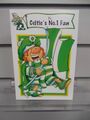 Zu Celtic "no.1 Fan Geburtstagskarte Celtic Park Glasgow Celtic FC Fußball Club