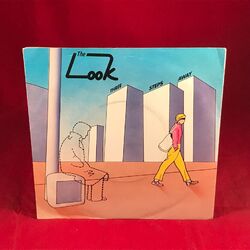 The Look Three Steps Away 1981 UK 7" Vinyl Single Original 45 Schallplatte B