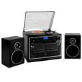 (B-WARE) HIFI SYSTEM STEREO ANLAGE PLATTENSPIELER TAPEDECK BLUETOOTH USB MP3 CD 