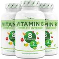 3x Vitamin B Komplex = 720 Kapseln Alle 8 B-Vitamine + Co-Faktoren - Hochdosiert