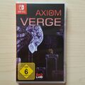 Nintendo Switch Axiom Verge in OVP Boxed Game