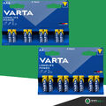 Varta Longlife Power AA AAA Mignon Micro 1,5 V Batterie MHD 12/2031  8-400 Stück