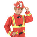 Kinder Feuerwehrhelm Roter Feuerwehr Helm Kinderhelm Schutzhelm Fireman Uniform