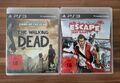 PS3 • The Walking Dead & Escape Dead Island (Zustand Sehr Gut)