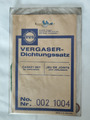 DVG Solex Zenith Stromberg Vergaser Dichtungssatz Nr. 002 1004-NOS-WARE-Fundus