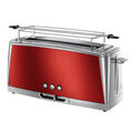 RUSSELL HOBBS Langschlitz-Toaster Luna Solar Red 23250-56 1420W 6 Stufen rot