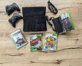 Microsoft Xbox 360 S 250 GB Schwarz mit 2 Controllern und 10 Spielen 