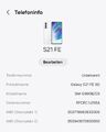Samsung Galaxy S21 FE 5G SM-G990B/DS - 128GB 