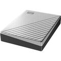 WD My Passport Ultra 4 TB  Externe Festplatte 6.35 cm (2.5 Zoll) USB-C® Silbe...