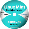 Linux Mint 19.3 Cinnamon, 32 / 64 Bit, Betriebssystem CD / DVD