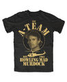 A-TEAM Murdock T-Shirt Fun TV Serie Film Mr.T. Hannibal Face Militär BW Pilot