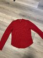 Damen Pullover Gr. M Rot Laura Torelli Classic Pulli Oberteil Top Zustand