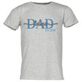 Vatertag Geschenk T-Shirt,DAD mit Kindernamen und Jahreszahl,Papa Familienshirt