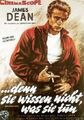 Denn sie wissen nicht, was sie tun Poster - Filmplakat James Dean 59,3 x 84,2 cm