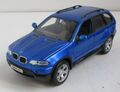 Welly 2074 BMW X 5 Blau / Die cast / ohne OVP  1:24