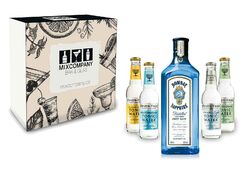 Gin Tonic Set Giftbox Geschenkset - Bombay Sapphire London Dry Gin 0,7l 700ml (